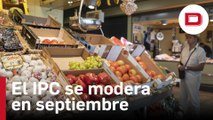 El IPC se modera en septiembre hasta el 8,9 % con los alimentos disparados