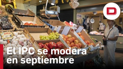 El IPC se modera en septiembre hasta el 8,9 % con los alimentos disparados