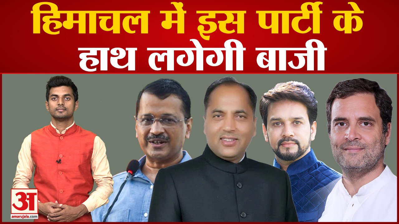 Himachal Pradesh Election: हिमाचल में इस पार्टी के  हाथ लगेगी बाजी। Jai Ram Thakur।Bjp। Congress