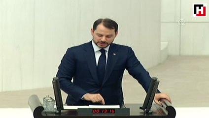 Bakan Albayrak bütçe görüşmelerinde konuştu