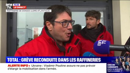 Total: grève reconduite à Donges jusqu'à mercredi prochain