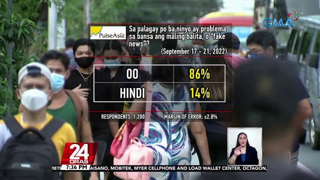 GMA News, aktibo sa paglaban sa paglaganap ng mga maling impormasyon sa bansa | 24 Oras