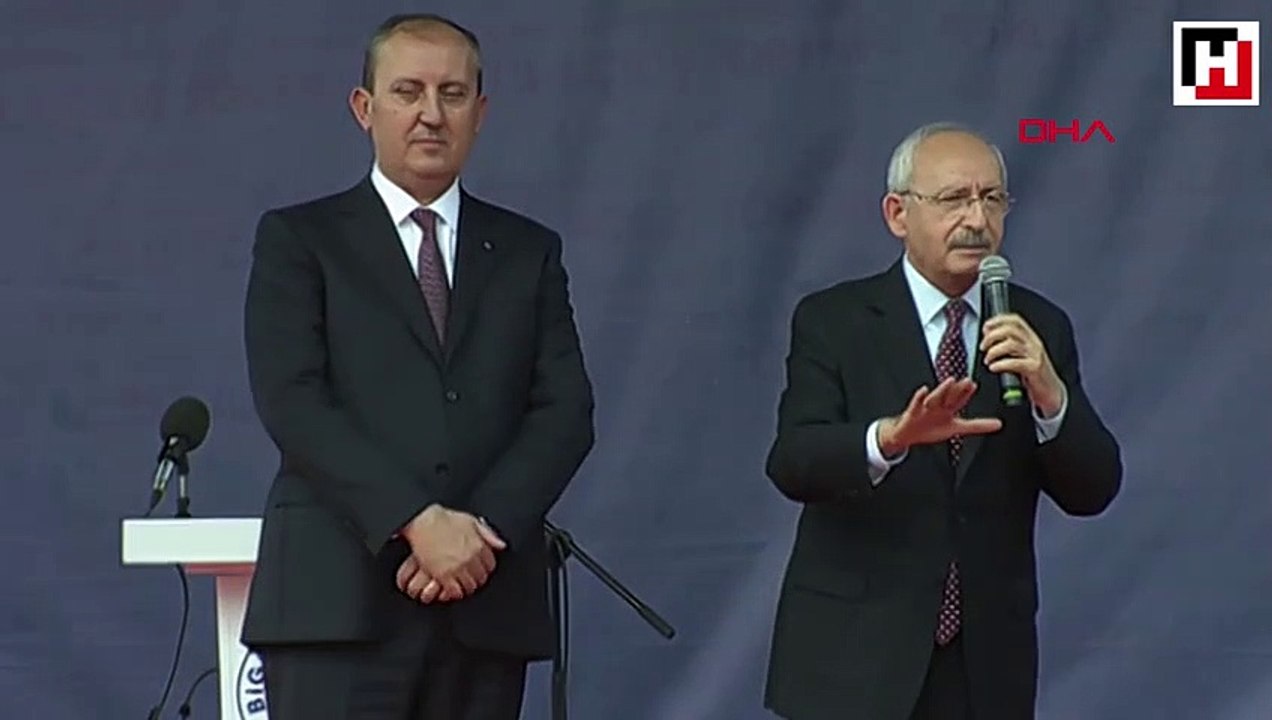 CHP lideri Kılıçdaroğlu Çanakkale'de halka hitap etti