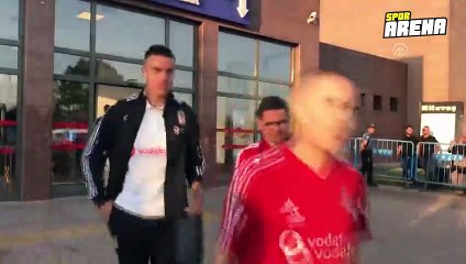 Beşiktaş kafilesi Gaziantep'te