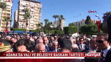 VALİ İLE BELEDİYE BAŞKANI VEKİLİ TARTIŞTI