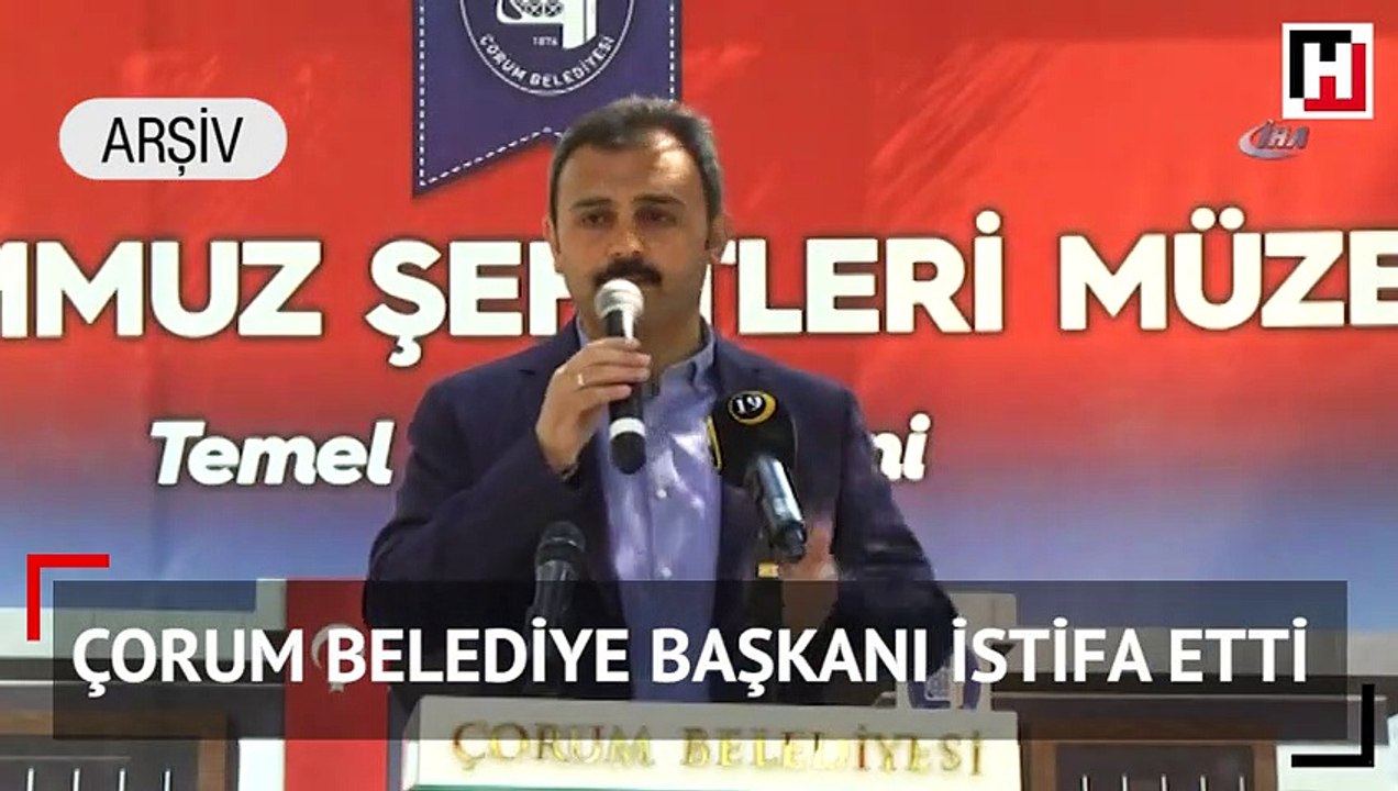 Çorum Belediye Başkanı Muzaffer Külcü istifa etti