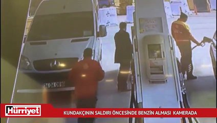Müjdat Gezen Sanat Merkezi'ni kundaklayan saldırgan benzinlikte
