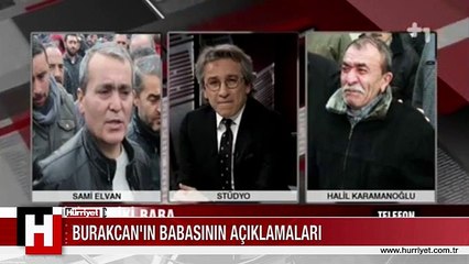 BURAKCAN'IN BABASI CANLI GASTE PROGRAMINDA KONUŞTU