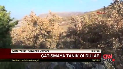 Mete Yarar Nusaybin'de çatışmanın ortasında kaldı