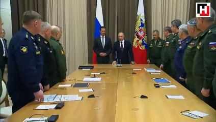 Putin ve Esad bir araya geldi