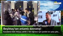 Beşiktaş yardım tırı yola çıktı
