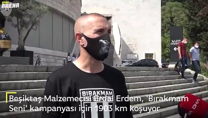 'Bırakmam Seni' kampanyası için 1903 km koşuyor!