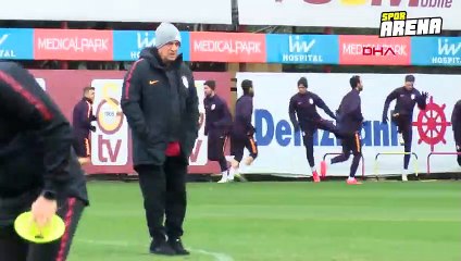 Terim antrenmanda şov yaptı!