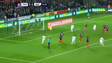 Swansea City 2-3 Manchester City (MAÇ ÖZET)