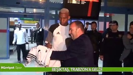 Beşiktaş, Trabzon'a geldi