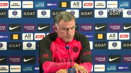 « Vous ne me parlez jamais football », s'agace Galtier avant PSG-OM