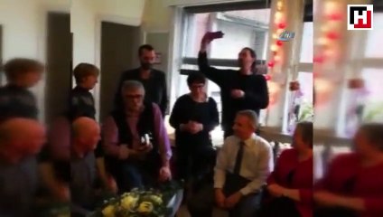 Fransız aile Türk usulü kız istemesi renkli görüntülere sahne oldu