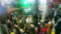 Beşiktaş vapur iskelesindeki hırsızlık anları kamerada