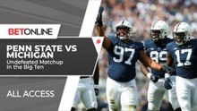 Penn State vs Michigan Expert Picks Against the Spread | NCAAF Week 7 | BetOnline All Access
