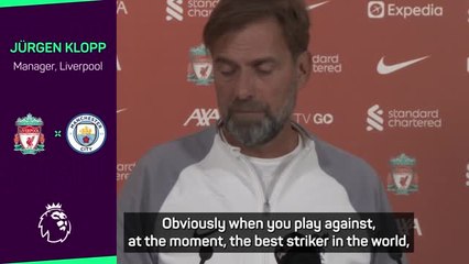 'Haaland is the best striker in the world right now' - Klopp