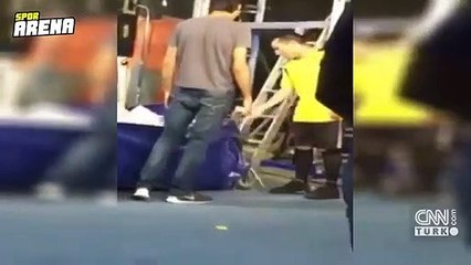 Gary Medel reklam çekiminde seti terketti