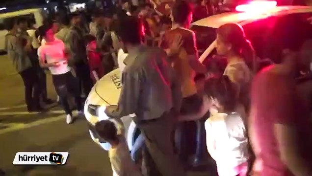 Adıyaman'da polis, Galatasaraylı taraftarlara üçlü çektirdi