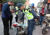 Manisa haberi... Alaşehir'de motosikletlere yönelik uygulama