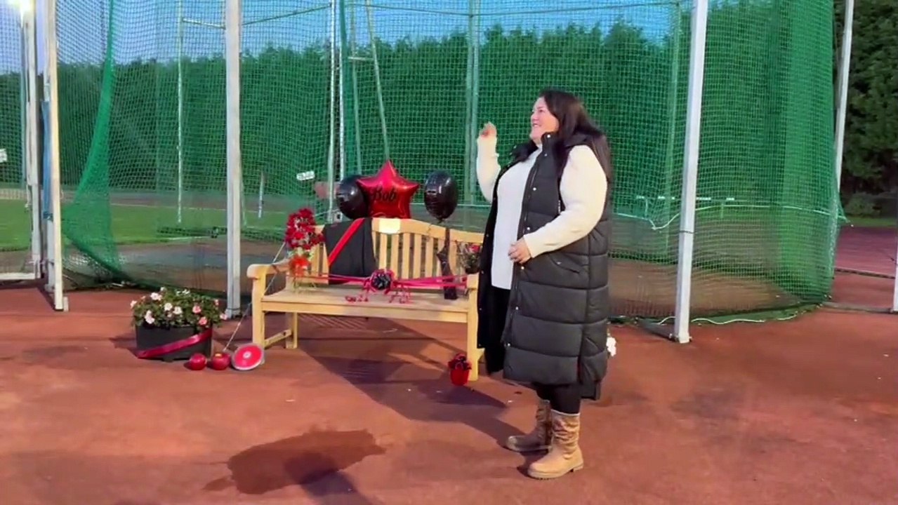 Bob Halliwell memorial bench