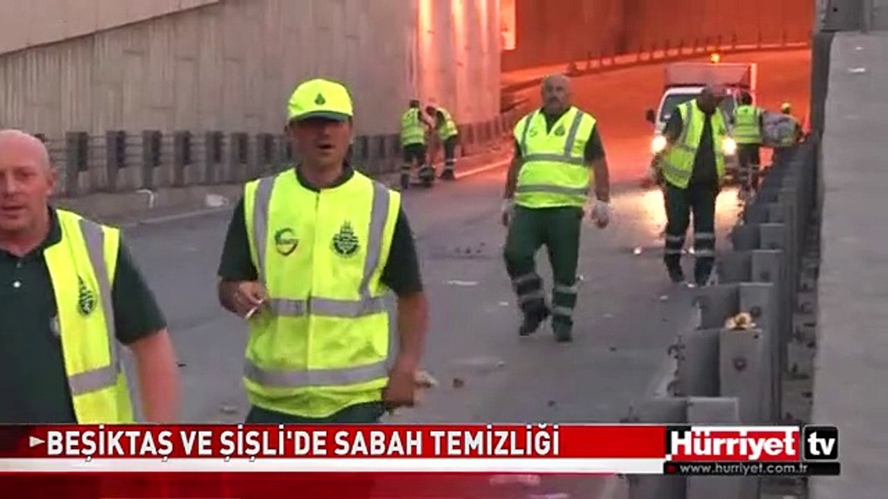 BEŞİKTAŞ VE ŞİŞLİ'DE GÜN BÖYLE BAŞLADI! GEZİ PARKI OLAYLARI