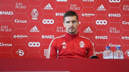 Conférence de presse du Standard avant le choc face à l'Antwerp