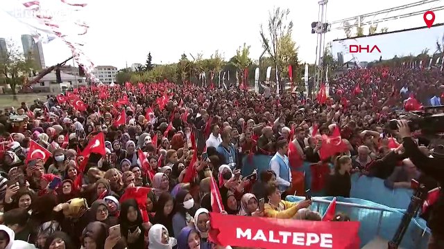 Cumhurbaşkanı Erdoğan, Zeytinburnu Millet Bahçesi ve Buz Adası Açılış Töreni'nde konuştu