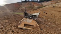 Un lac touché par la sécheresse laisse apparaître une épave la Deuxième Guerre mondiale