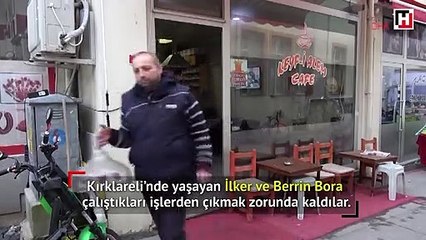 İşsiz kalan çift kendi işinin patronu oldu