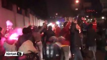Galatasaray'a Florya'da coşkulu karşılama