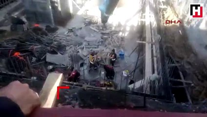 Beton mikserinin borusu patladı: 3 yaralı