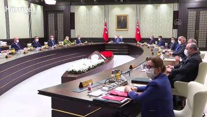 Son dakika... Cumhurbaşkanlığı Kabinesi toplandı