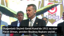 Fikret Orman yeniden Beşiktaş Başkanı seçildi!