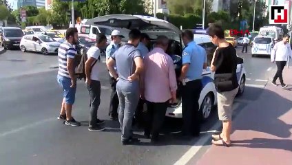 Beşiktaş'ta zincirleme kaza