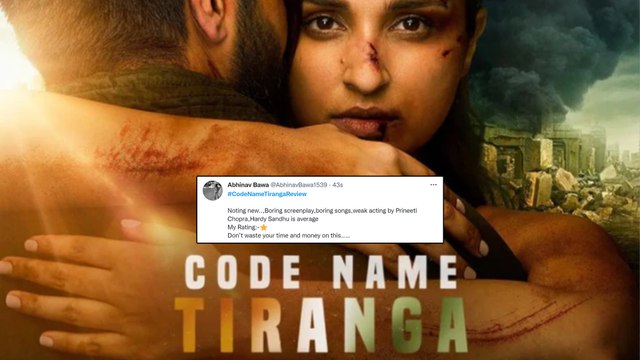 Code Name Tiranga Gets A Thumbs Down From The Netizens