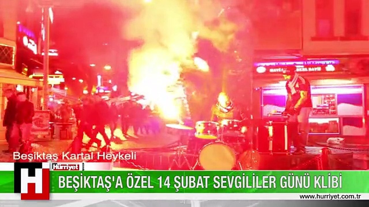 BEŞİKTAŞ TARAFTARINDAN 14 ŞUBAT SEVGİLİLER GÜNÜ'NE ÖZEL KLİP