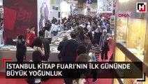 İstanbul Kitap Fuarı’nın ilk gününde büyük yoğunluk