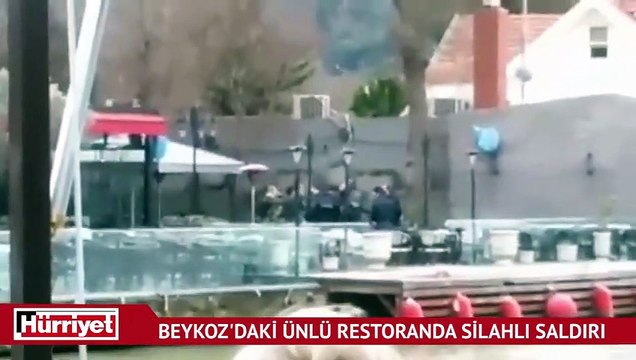 Beykoz'daki ünlü restoranda silahlı saldırı