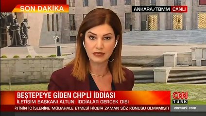 Beştepe'ye giden CHP'li iddiasına yalanlama