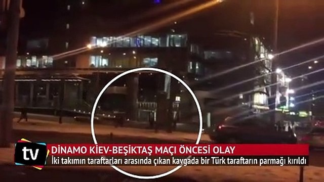 Dinamo Kiev-Beşiktaş maçı öncesi olay!