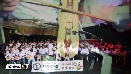 112 bağlama ile Demba Ba klibi