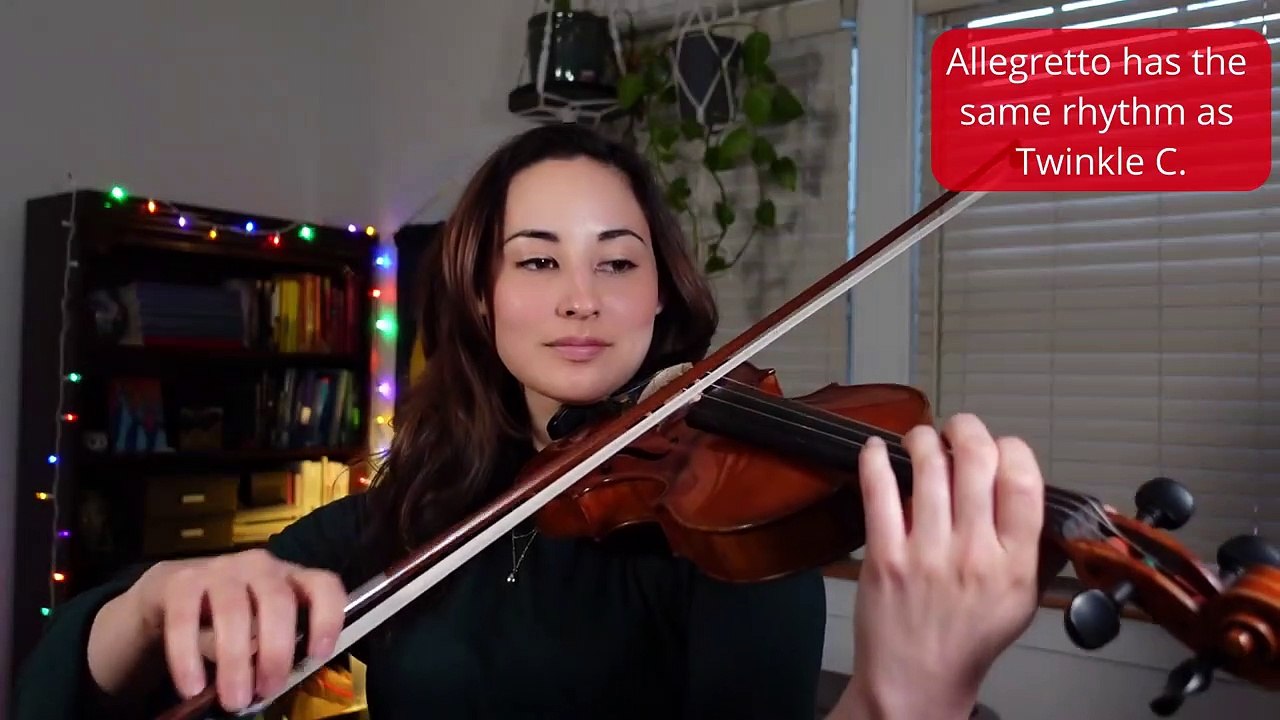 Allegretto for violin