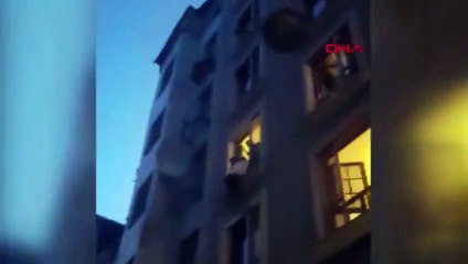 İntihar girişiminde bulunan turist böyle kurtarıldı