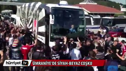 Ümraniye'de siyah - beyaz coşku