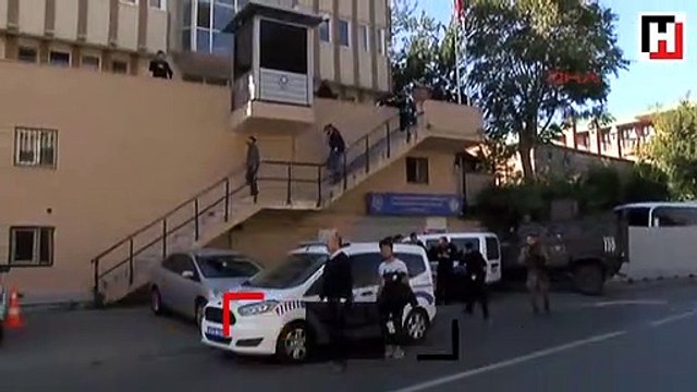 Beyazıt polis merkezi yakınında hareketli dakikalar