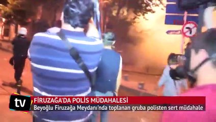Firuzağa'da polis müdahalesi